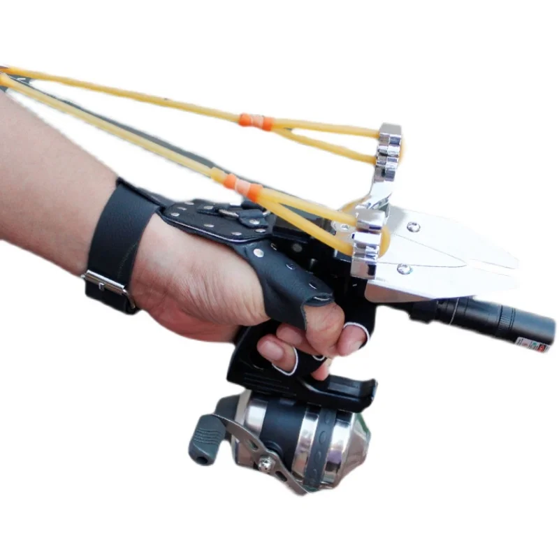 

Big Power High-precision Fishing Slingshot With Laser Outdoor Hunting Catapult Outdoors Fishing Compound Bow Catching Fish Tools