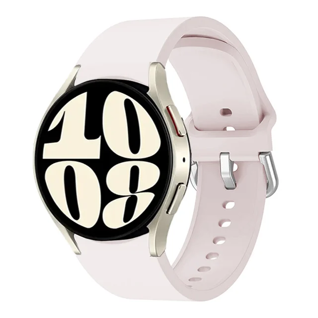 Universal Silicone Smartwatch Bracelet, 20mm/22mm Adjustable Strap