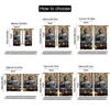 2pcs, 2D flat Window Treatment Curtains figure of the Buddha Blackout Polyester Birthday Party Use for Party Decor bedroom decor 4