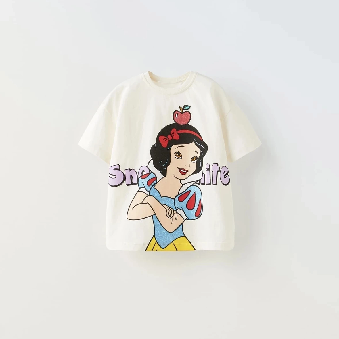 Baby Girl Disney Cartoon T-shirt Summer Clothing Popular Design Fashion Children Short Sleeve Tshirts Kids Girls' Tees Tops 4