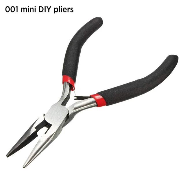 Stainless Steel Flat Nose Pliers End Cutter Pliers Nipper Diagonal Pliers  Long Nose DIY Craft Pliers