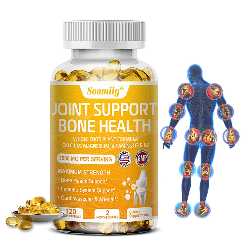 Calcium Magnesium Vitamin D3 K2 Joint Health Capsules