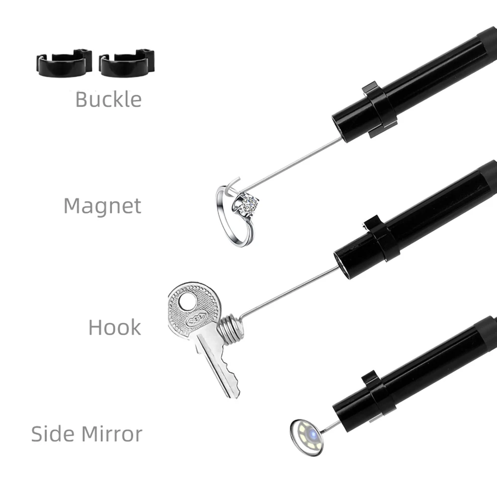 8mm  HD  ī޶ 2.4 ġ IPS ũ ڵ    ð  ð IP67 Waterpoof