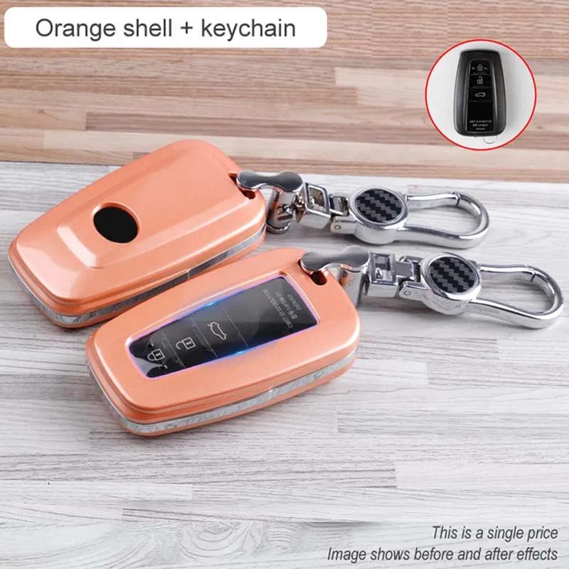 Custodia per chiave Auto remota Shell per Toyota Chr C-HR Camry Corolla Prado Prius RAV4 2018-2022 Cruiser Smart accessori Auto - Sba1914e1457a4cb0a57b3eaafc7cbdeeV