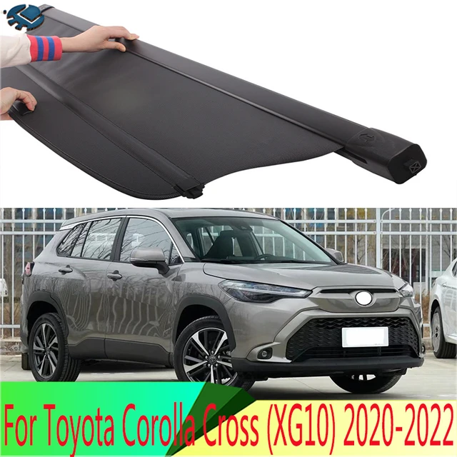 Für Toyota Corolla Cross (xg10) 2020-2022 Aluminium + Canvas hintere Fracht  abdeckung Privatsphäre Kofferraum Bildschirm Sicherheits schild Schatten  Zubehör - AliExpress