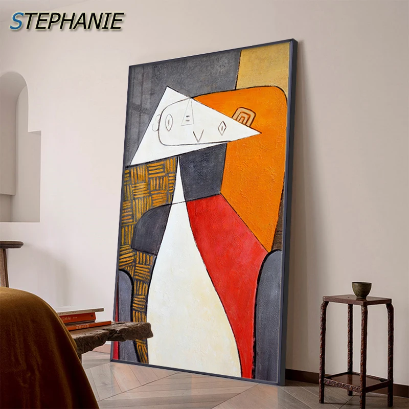 

Picasso Artworks Abstract Figure Famous Canvas Paintings Pictures Print Vintage Wall Art Posters for Living Room Home Decoration