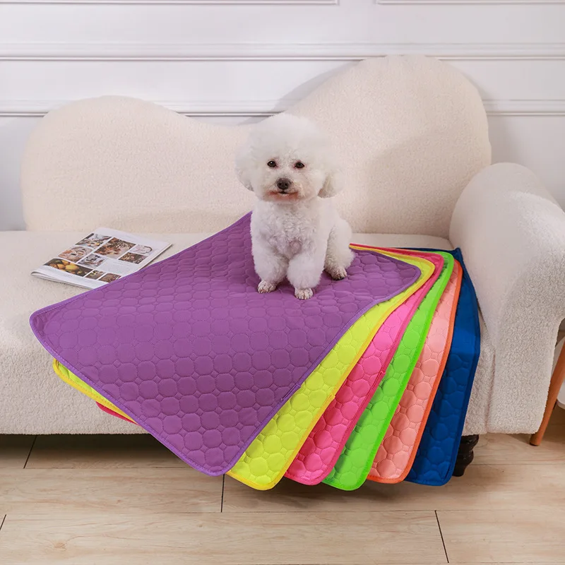 Reusable Pet Diaper Mat Dog Mat Washable Dog Pee Pad Waterproof Training Pad Urine Absorbent Car Seat Floor Sofa