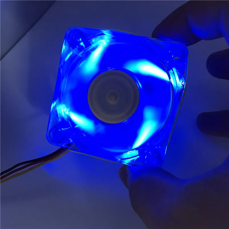 AKASA 60MM Ball Bearing Led Cooling fan 6CM 60*60*20MM DC12V 2.5W computer case LED with 3pin cooling fan dc fan