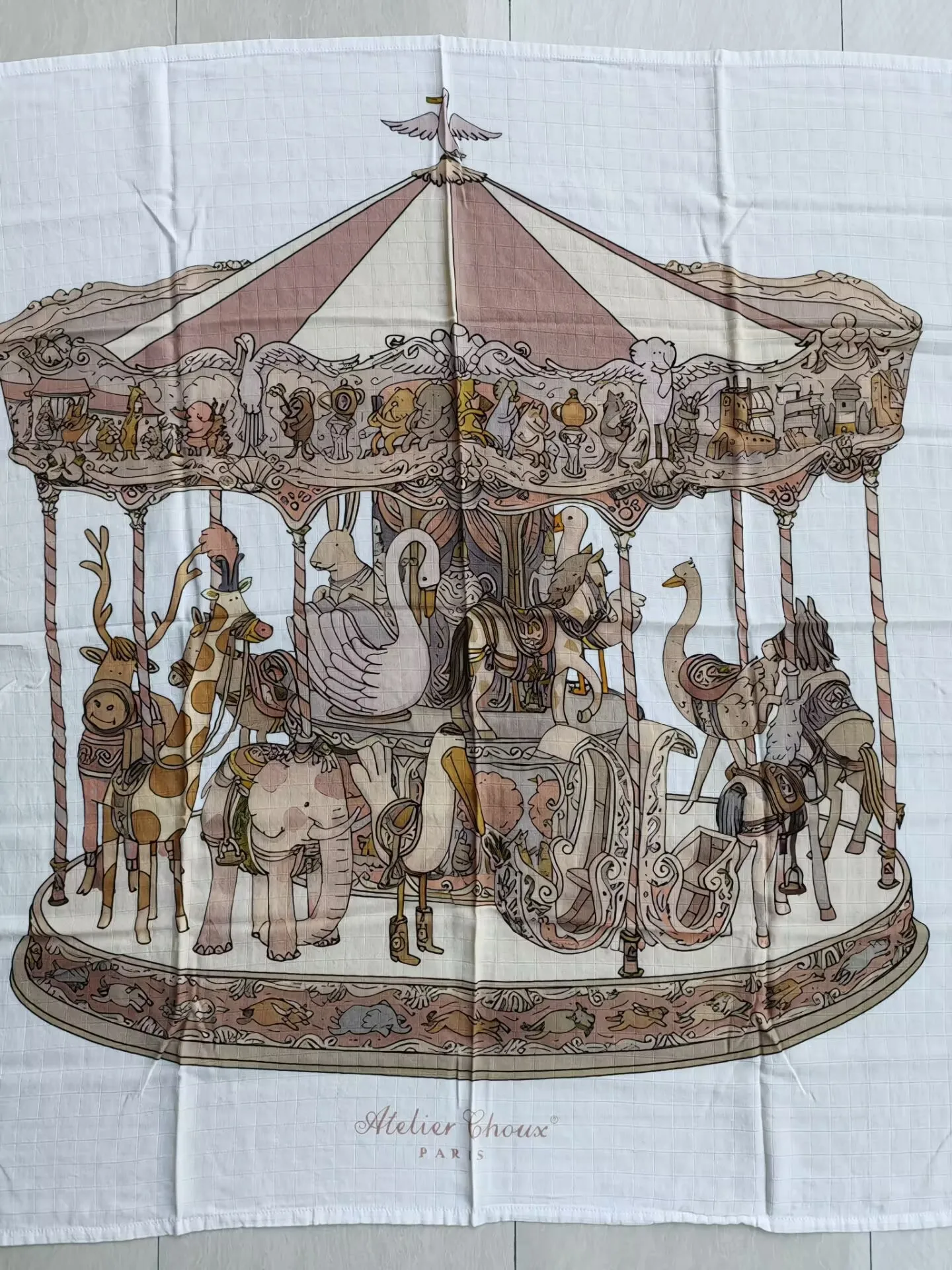 Custom Organic Cotton Baby Blanket 5