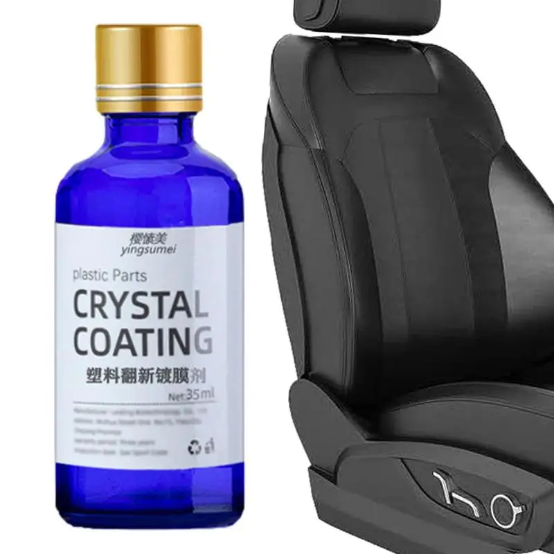 

30ml Car Plastic Restorer Polish For Interior Exterior Trim Long-lasting Cleaner Agent Resists Water Dirt Car Chemicals