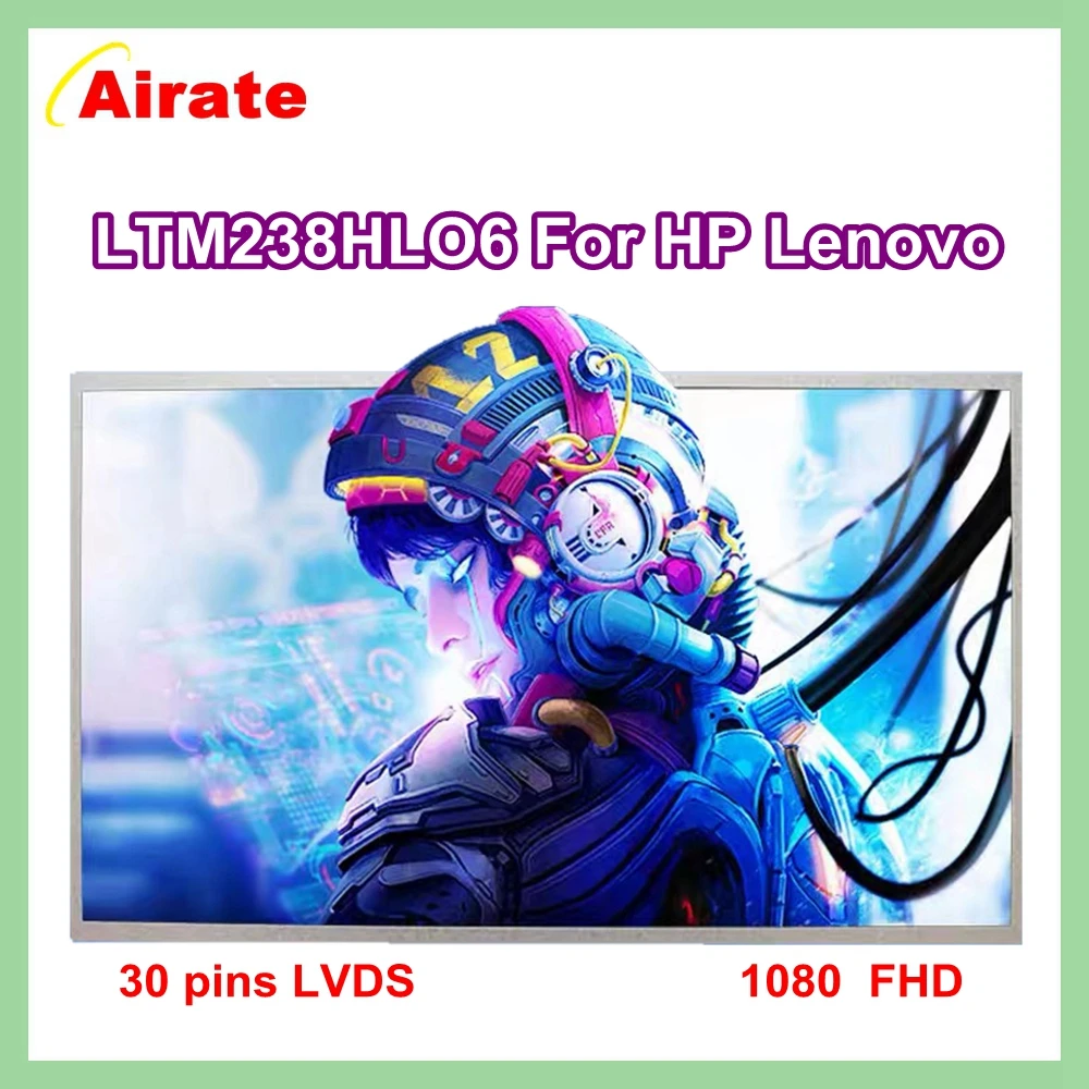 Display Originale Da 23.8 "Pollici Per Hp Eliteone 800 G3 Per Lenovo Aio 520-24Iku 520-24Ikl/520-24Arr / A340-24Iwl Ips 30 Pin Fhd