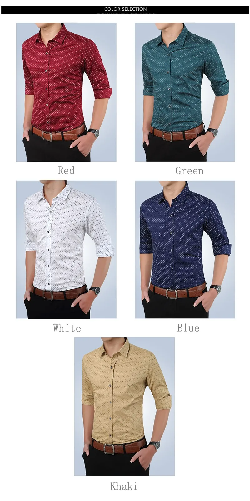 Camisas casuais