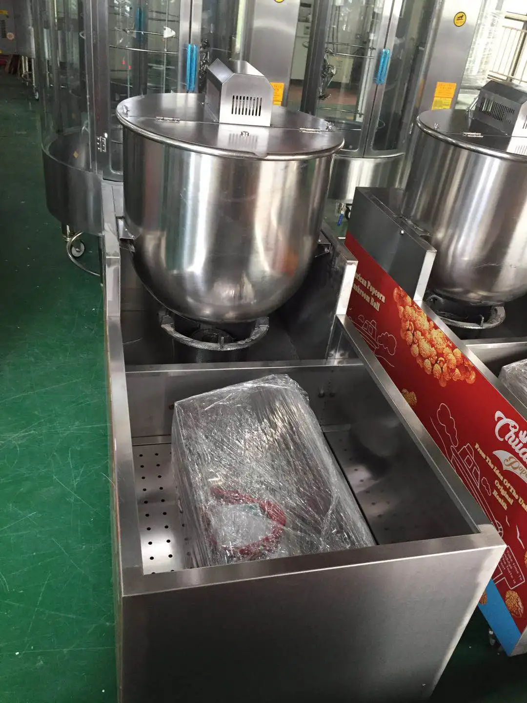 Commercial Popcorn Makers and China Pop Corn Making Machines Indonesia
