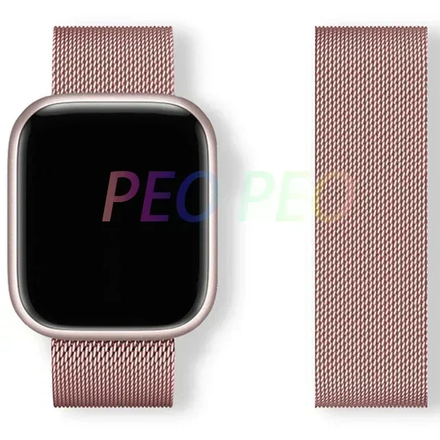 Milanese Loop Metal Bracelet for Smartwatch - Premium Adjustable Strap