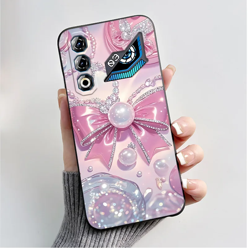 Butterfly Flower Shockproof Silicone TPU Phone Case - Soft and Stylish Protective Back Cover