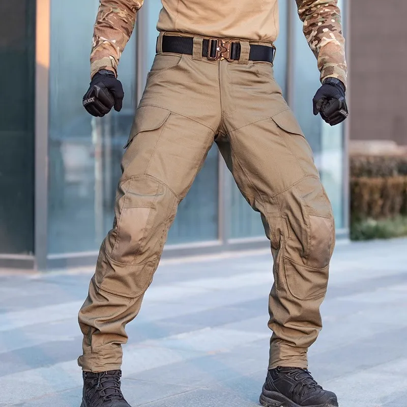 

Waterproof Military Tactical Pants Men Training Combat Work Trousers Overalls Outdoor Hiking Climbing Casual Army Cargo Pants
