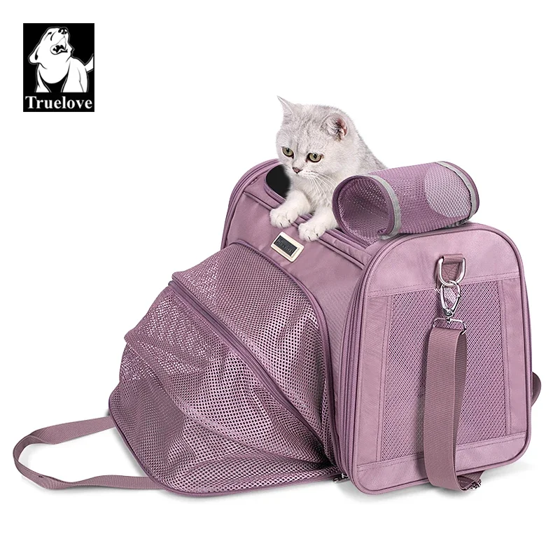 Pet Carrier Bag Pet Carrying Bag Pet Backpack Truelove Pet Bag Breathable Large Space Foldable and Water-Pepellent Pet Backpack Outdoor Travel Use Dog and Cat TLX3971