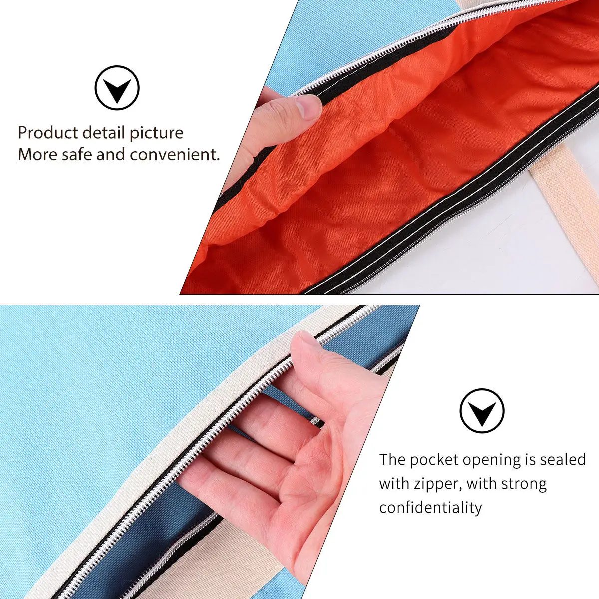 A3 사이즈 아트 보관 파우치 방수 및 찢김 방지 원단 메신저 백 (아티스트, 디자이너, 학생, 작업용 책, 사무용)