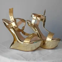 Strage Style T sangle sandales Sexy bout pointu solide accepter personnalisé Size35-46 nouveautés mode femmes chaussures de piste 6