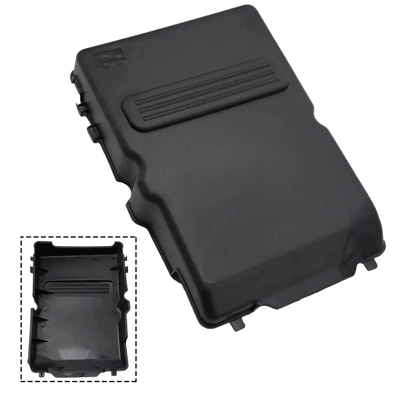 Car Engine Battery Protection Cover For Mazda 3 2004-2012 Electric Components Engine Upper Battery Box Tray Car Accessories battery insulation cover car engine cover panel