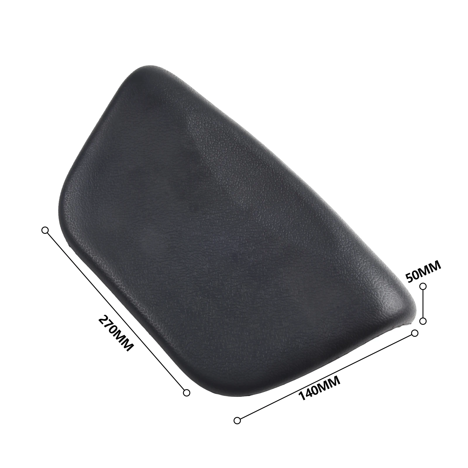 Bath Pillow Spa Bath Pillow PU Bathtub Headrest Waterproof Bath Cushion 265*150*60mm BLACK Bathtub Pillow For Neck Head Support