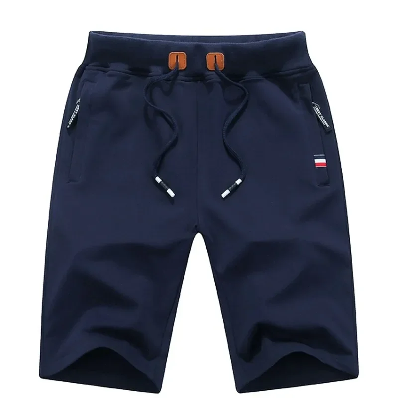 

2023 New Men's Shorts Summer Breeches Cotton Casual Sweat Bermudas Men Black Homme Classic Brand Clothing Beach Shorts Male