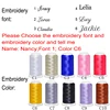 Personalized Name Cotton Muslin Baby Swaddle Blankets Newborn Receiving Blanket Solid Swaddle Wrap Infant Soft Sleeping Quilt 2