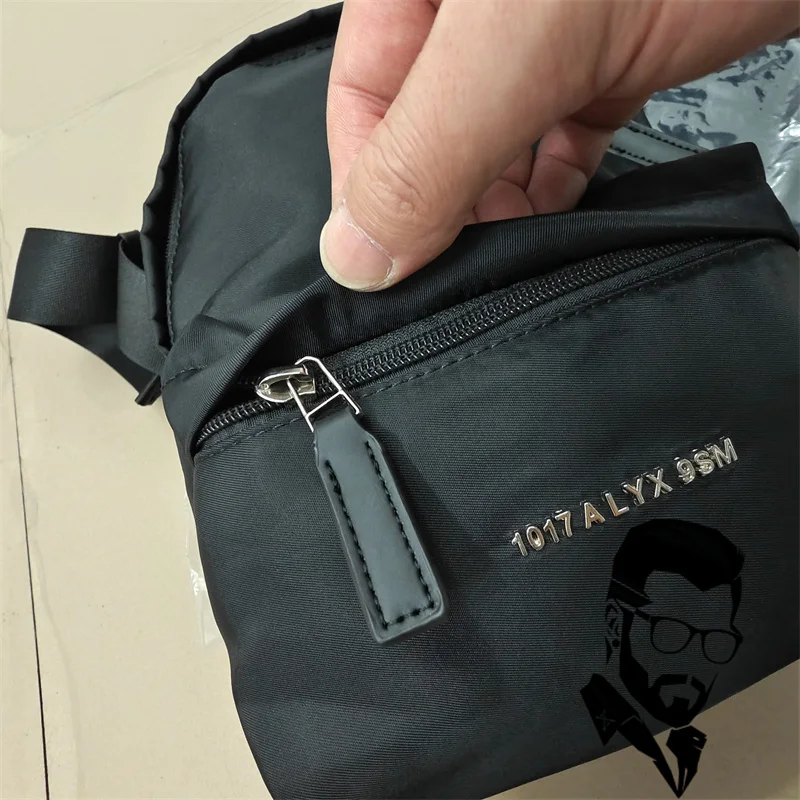 Free shipping nylon fabric 1017 ALYX 9SM fashionable backpack outdoor men's and women's  crossbody bag simple backpack
