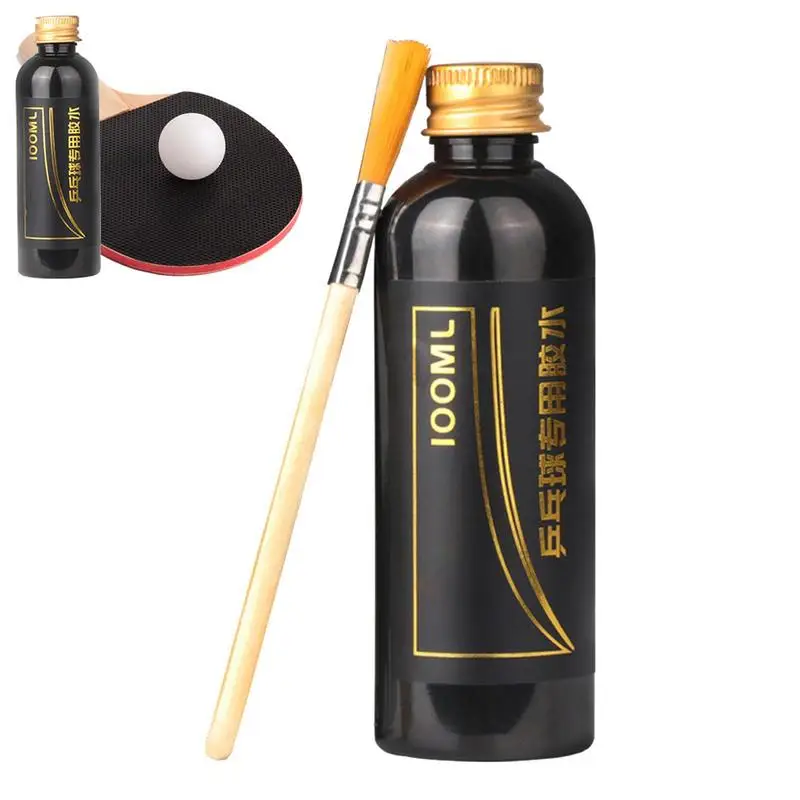 RacketGlue100MLTennisRacketGlueWithSpecialBrushTableTennis