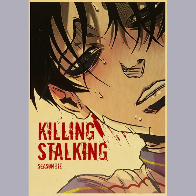 Korean Comic Book Killing Stalking Sha Lu Gen Zong Posters Wall Art  Pictures Living Room Home