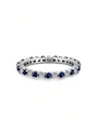 Silver Blue White