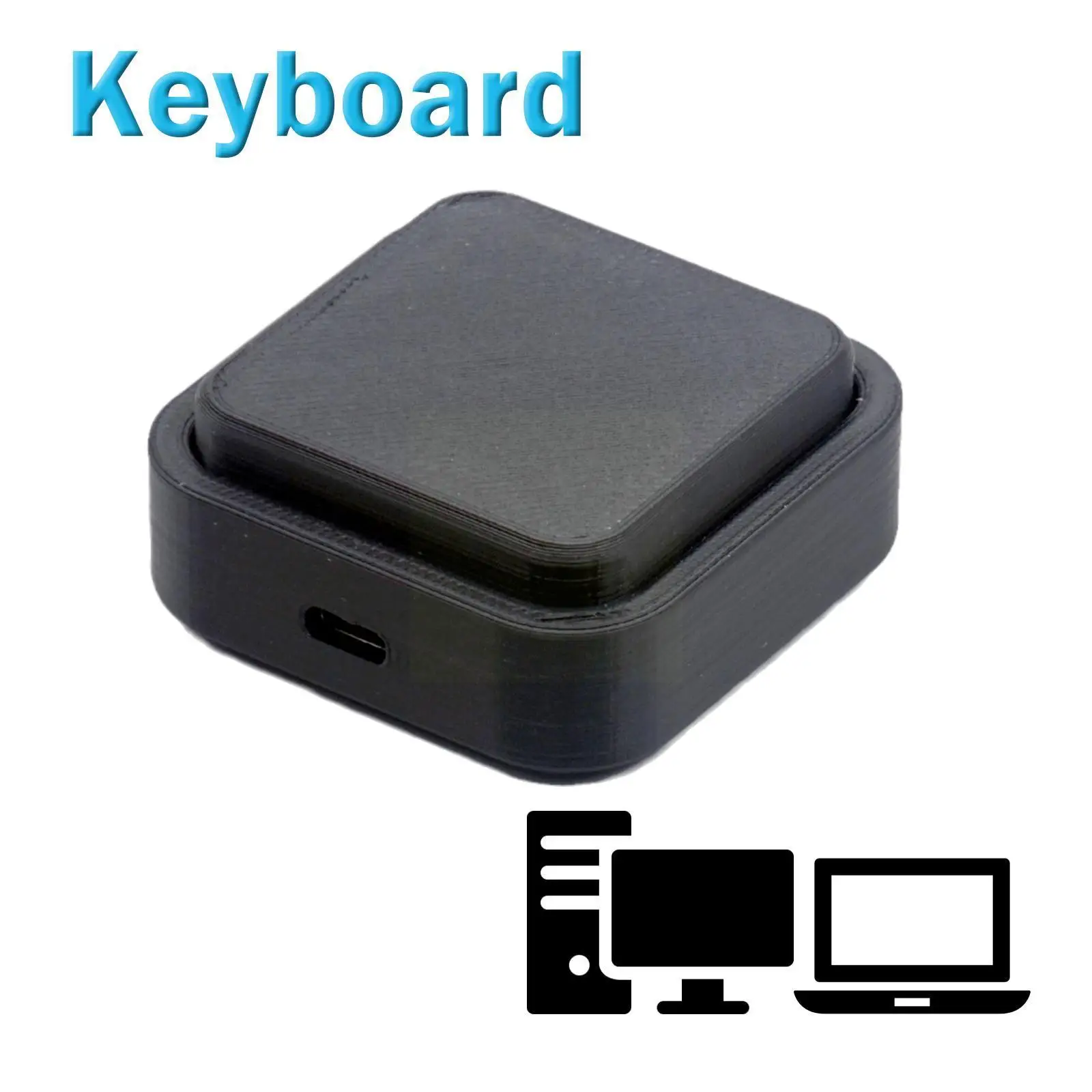 

One Key USB Programmable Macro Keyboard For Windows Linux MacOS Hot Key Mouse One Key Button USB Mini Keyboard E2G3