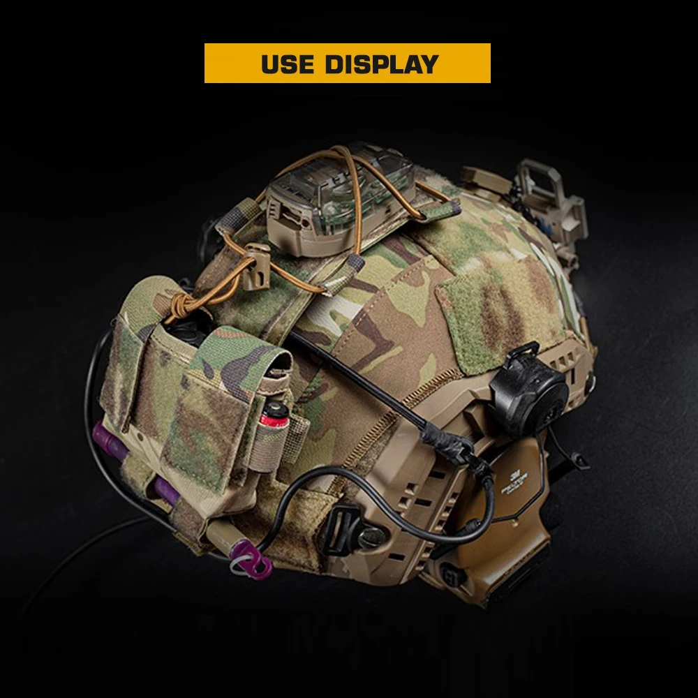 Tactical Helmet Battery Pouch MK2 Battery Pack M-LOK FAST Helmet Counterweight Bag Militares Hunting Airsoft Accessories 5