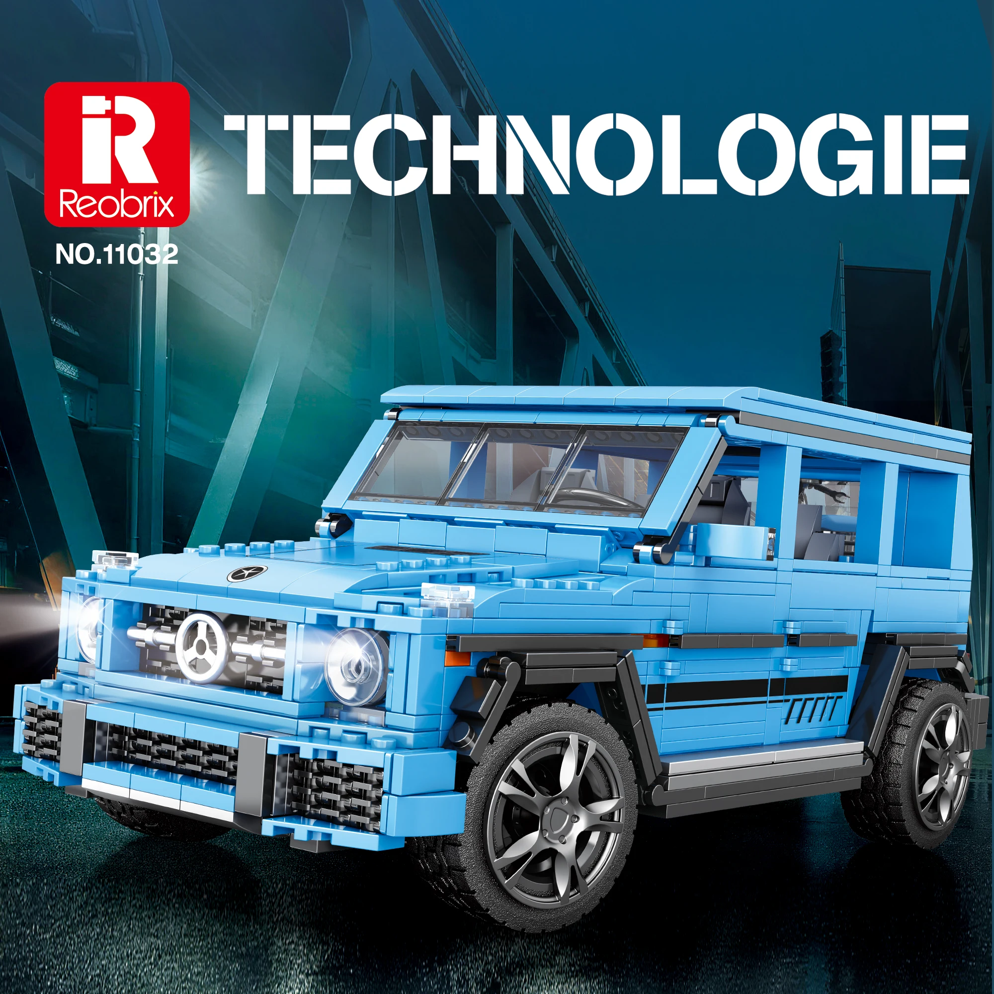 tecnico-moc-1-16-g63-g65-suv-fuoristrada-blocchi-di-costruzione-modello-di-mattoni-assemblaggio-giocattoli-di-mattoni-per-ragazzi-set-regalo-di-natale