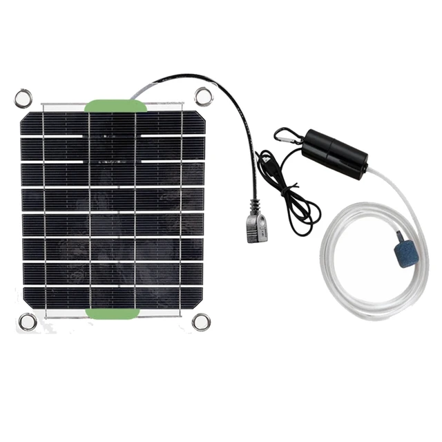 Solar Powered Air Pump, Solar Energy Oxygenator Solar Powered