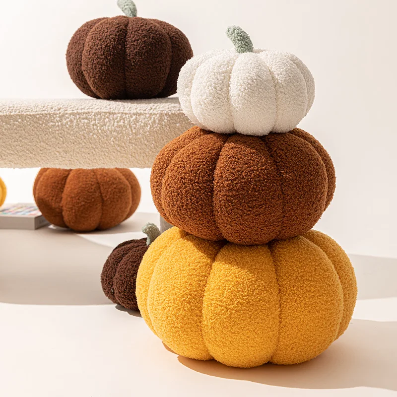 Pumpkin Pillow Promotion Ins Creative Special-shaped Sofa Cushion Halloween Decoration Cute Children Plush Toys