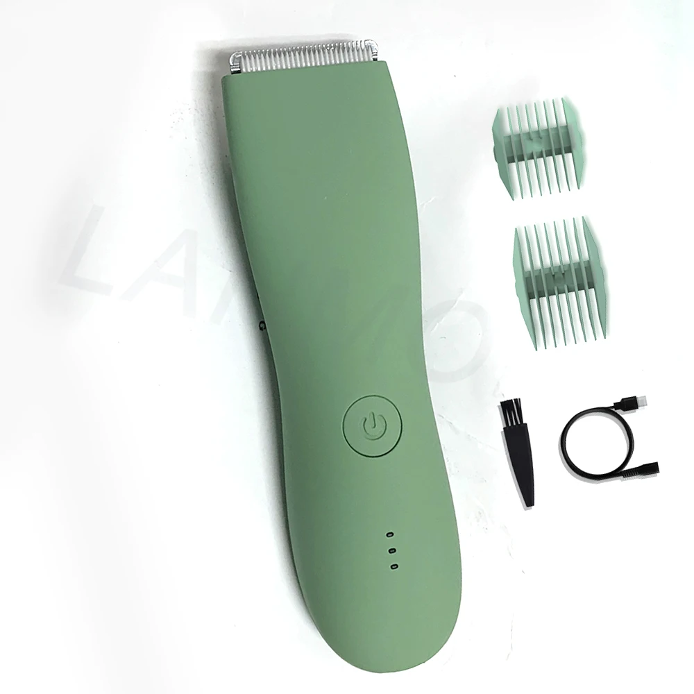 Body Trimmer for Men Pubic Electric Groin Hair Trimmer Waterproof Ball Shaver Male Sensitive Private Parts Razor Sex Place 5