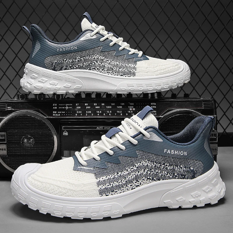 

Men's Summer Fresh Breathable Mesh Casual Sneakers Original Comfort Lightweight Sports Running Shoes for Men