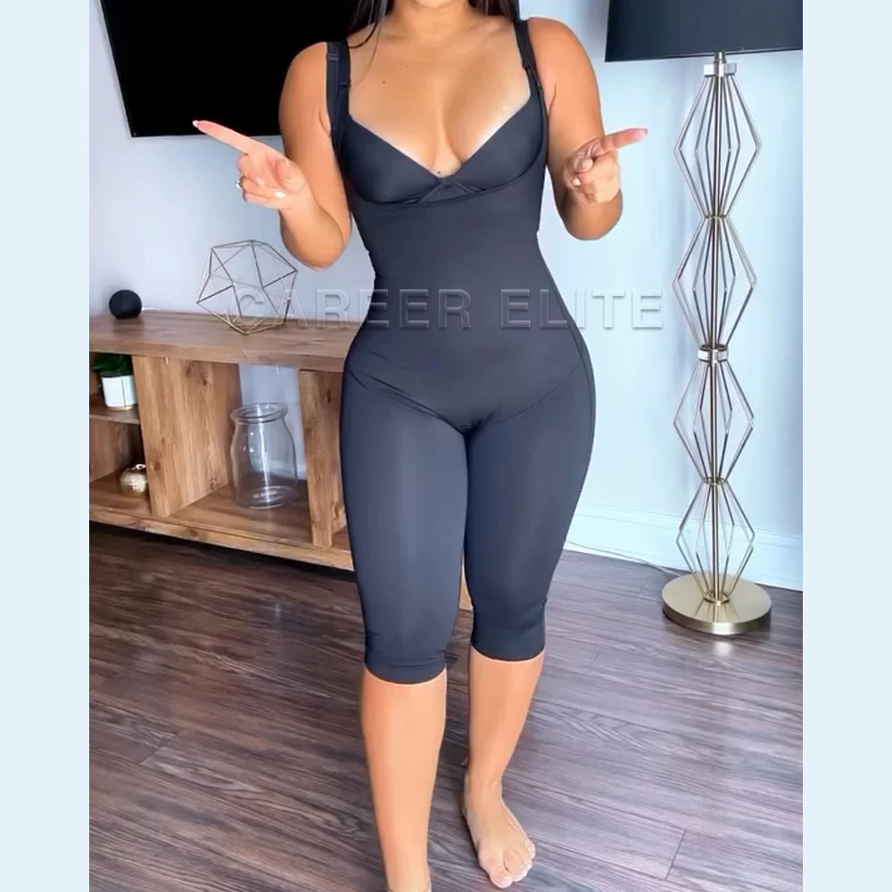 Fajas Colombiana для жінок, що формує пісочний годинник, пояс, післяхірургічний плоский живіт, штани до коліна, пуш-ап, формує тіло