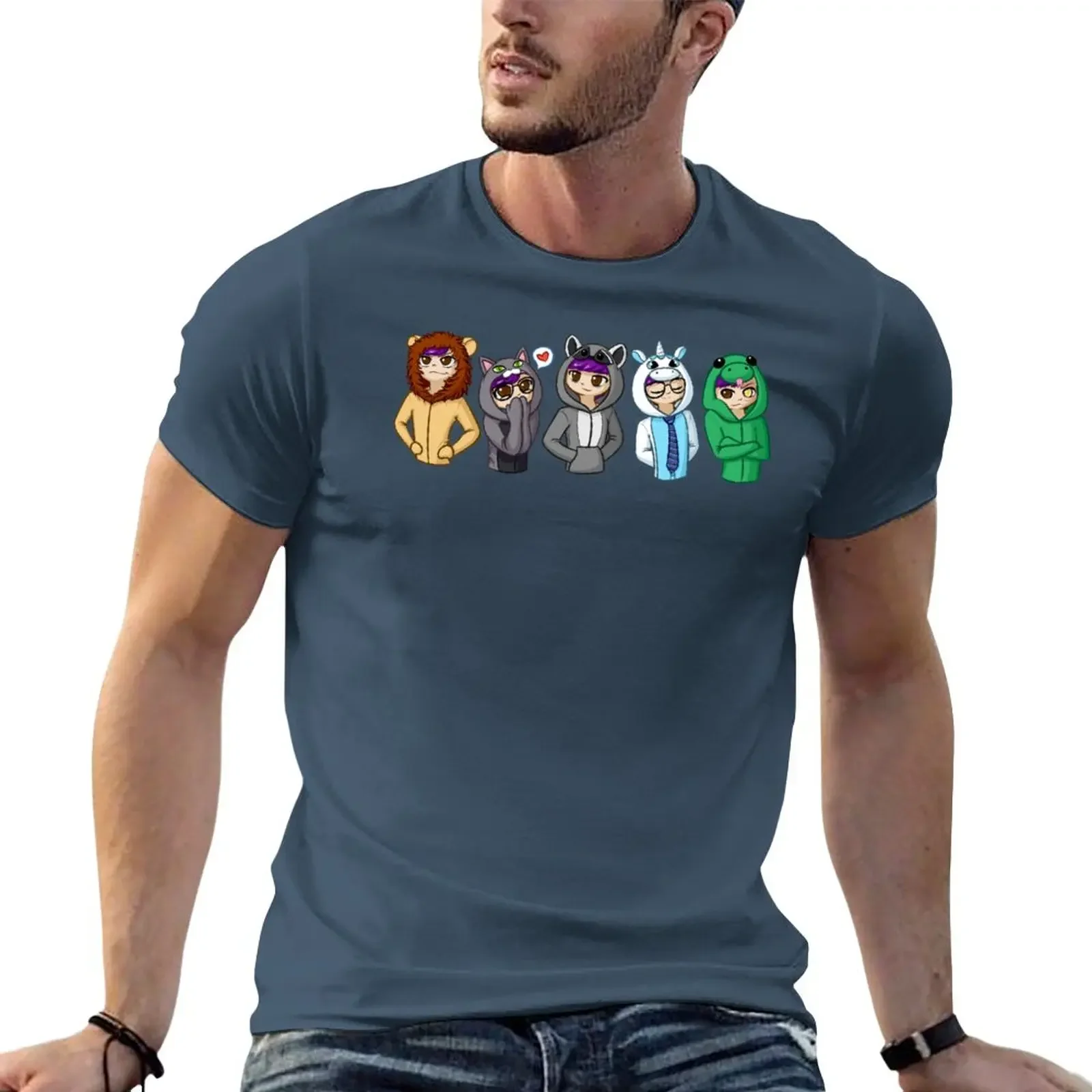 

Sanders Sides Onesies - Core 4 + Deceit T-Shirt heavyweights summer clothes men clothing