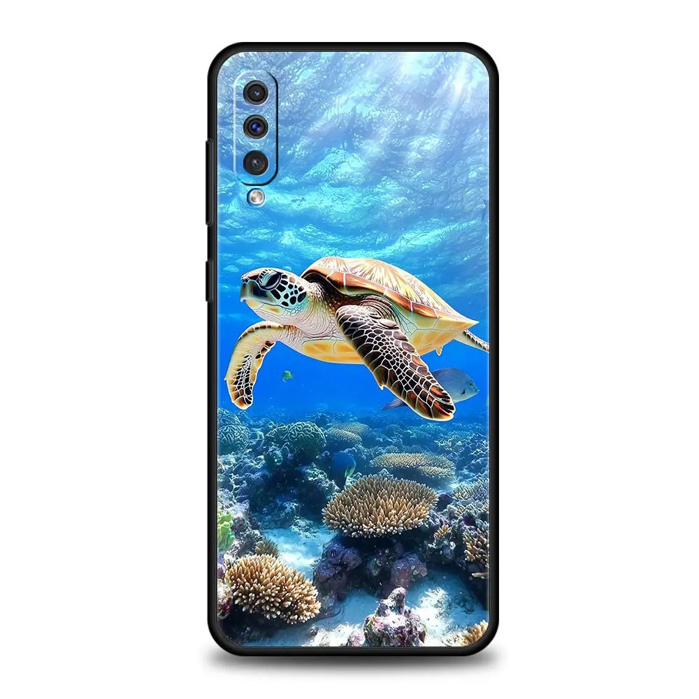 Cool Ocean Turtle Design Phone Case Cover