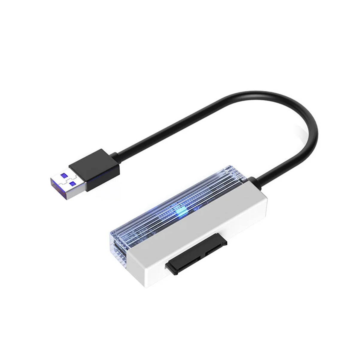Кабель-адаптер SATA с USB 2,0 на 6P + 7P для ноутбука