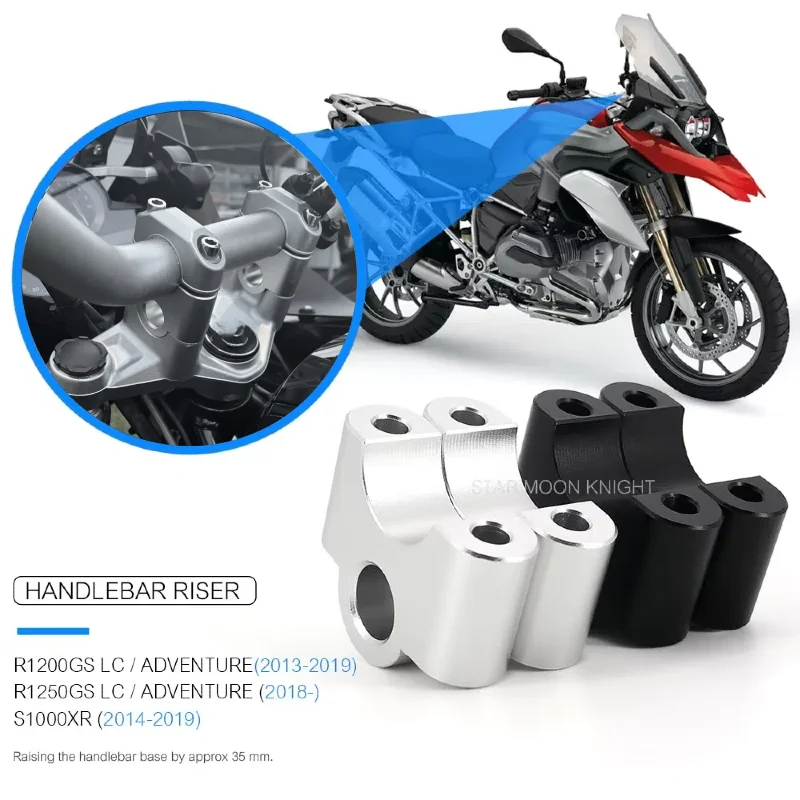 補助リフトブラケット オートバイ ハンドルバー ライザー クランプ