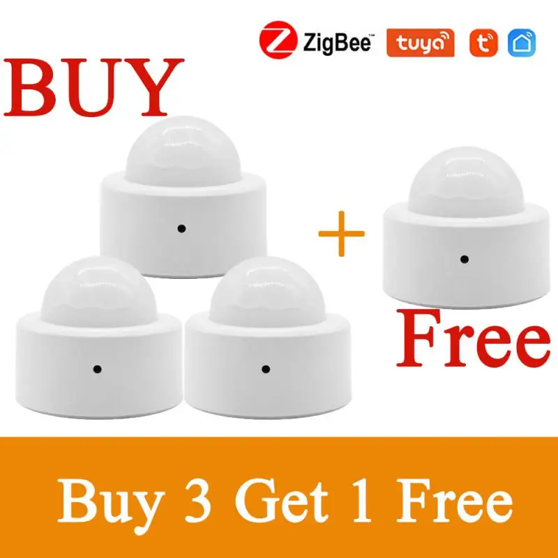 

Tuya Zigbee Smart PIR Motion Sensor Mini Human Motion Infrared Detector Home Security System Control Via Smart Life Gateway