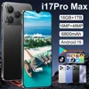 HOT i17 Pro Max Original NEW 7.0HD Global Edition 2025 Android 15 Smart Dual Card 6800mAh Battery Facial Recognition Function
