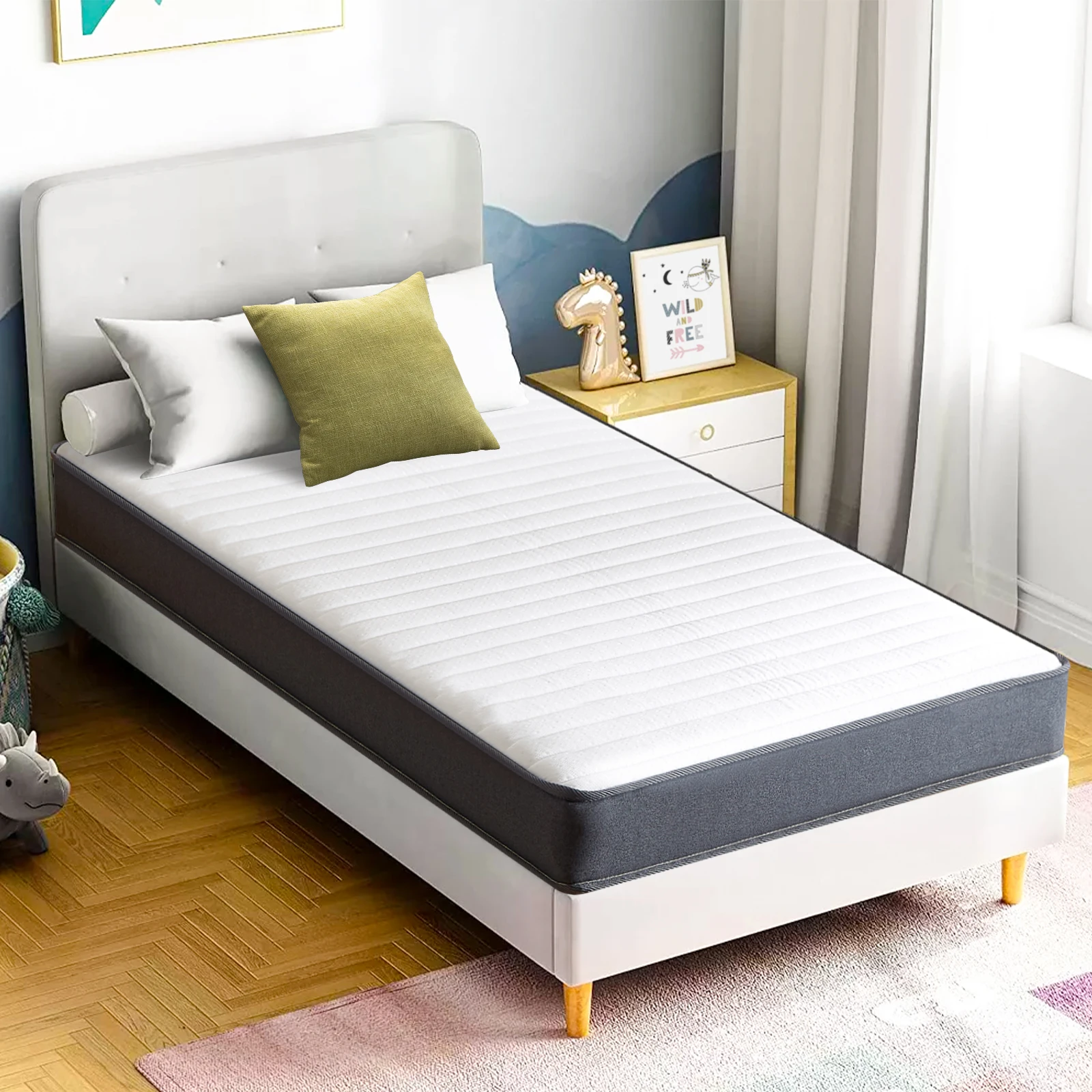 Brand VFD 5" 6" Adult Child Twin Twin XL Full Queen Memory Foam Mattress in a Box  Bedroom Hotel Sleep Fast 3