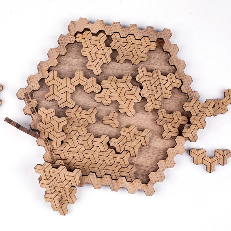 YESTARY-brinquedo quebra-cabeça de madeira para adultos, quebra
