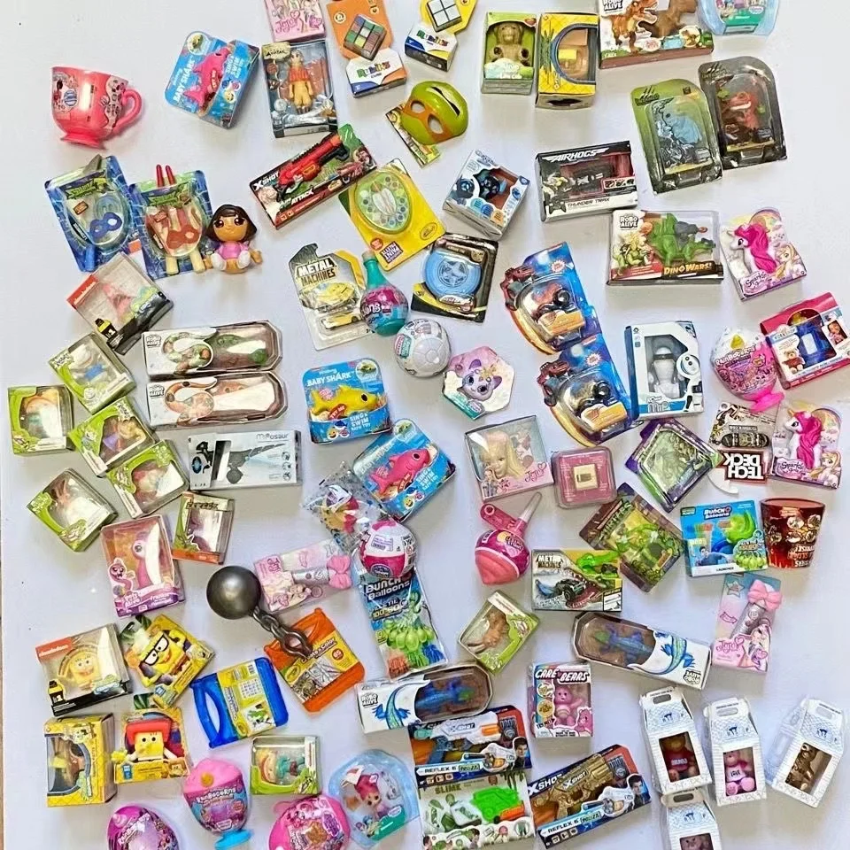

Mini Supermarket Mini Fake Toys Surprise Egg Doll Carton Style Different Surprise Balls Mini Brand Fun Gadgets Boys and Girls