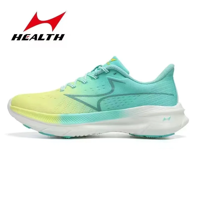 

HEALTH Ultra-Light Full Palm Nylon Carbon Marathon Kilometer Race Running Shoes Board Track Field Sport Training Sneakers