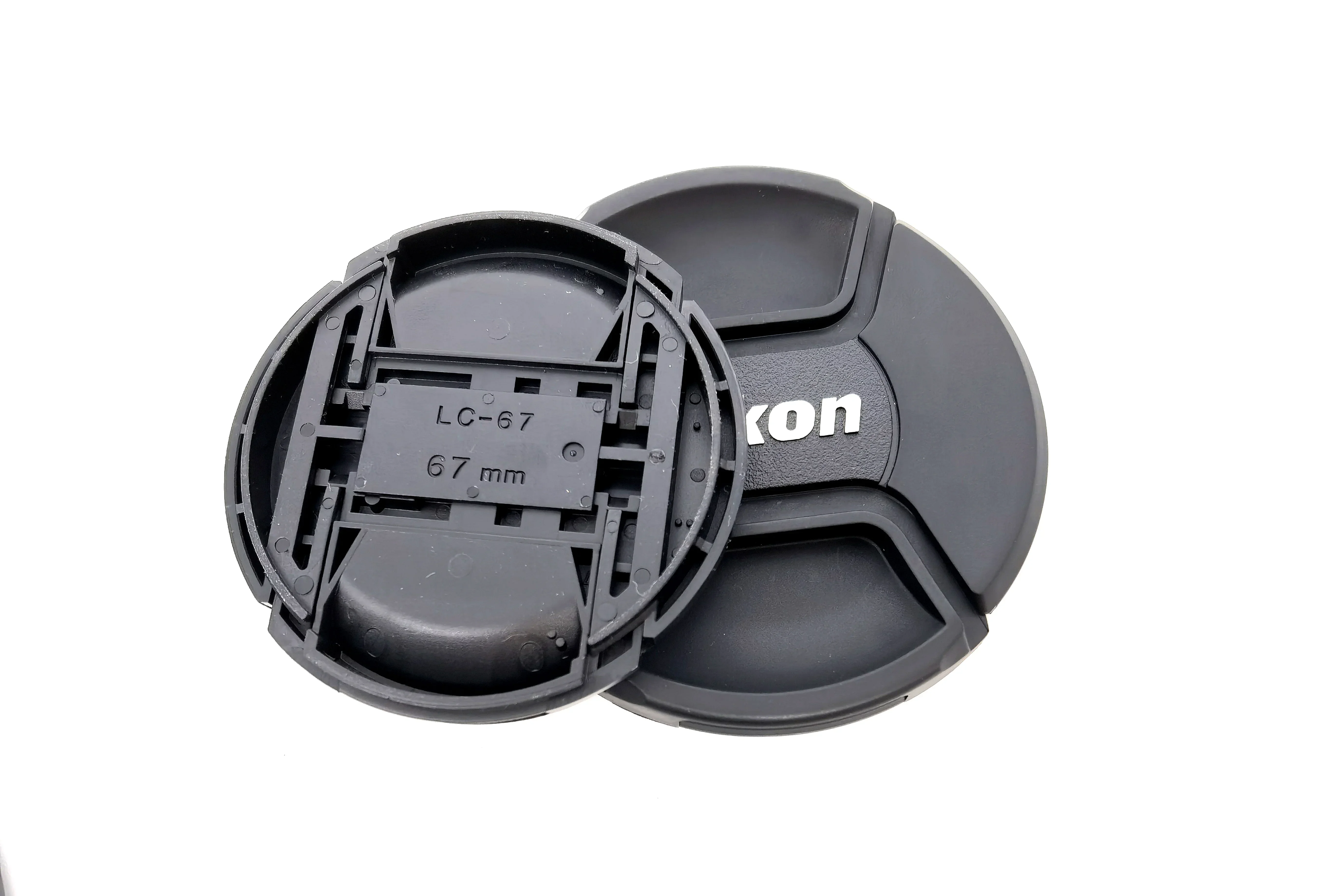 전면 렌즈 캡 커버, Nikon d5 d6 df d90 d500 d610 d750 d850 z6 z7 n1 카메라 67 72 77 82mm, 1 개
